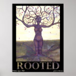 Rooted Tree Goddess posters