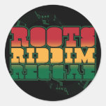 Roots Riddim Reggae Sticker
