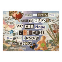 Roots & Wings Personalized Announcement