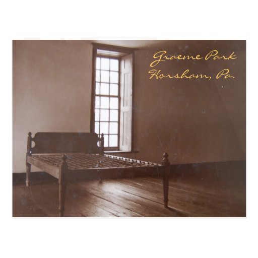 Rope Bed I Postcard