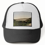 Roquefavour Aqueduct, Marseilles Canal, Orange, Pr Mesh Hat
