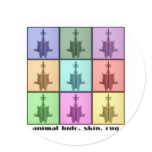 Rors Coll Six Titled stickers