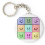 Rors Coll Three Untitled keychains