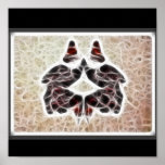 Rors Two Fractal Poster posters