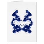 rorschach Bild picture Tintenkleckse inkblots cards