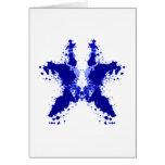 rorschach Bild picture Tintenkleckse inkblots cards