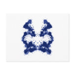 rorschach Bild picture Tintenkleckse inkblots postcards