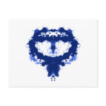 rorschach Bild picture Tintenkleckse inkblots postcards