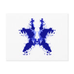 rorschach Bild picture Tintenkleckse inkblots postcards