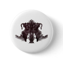 Rorschach Blot 4 Pinback Button