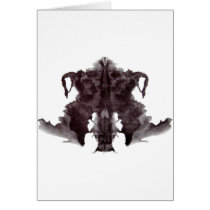Rorschach Blot 4 Greeting Cards