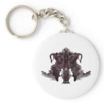 Rorschach Blot 4 Key Chain