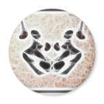 Rorschach Fractal 3 magnets