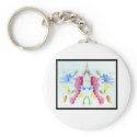 Rorschach Inkblot 10.0 keychains