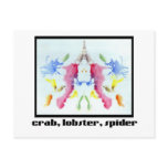 Rorschach Inkblot 10 postcards