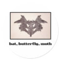 Rorschach Inkblot 1 stickers