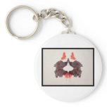 Rorschach Inkblot 2.0 keychains