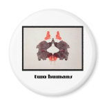 Rorschach Inkblot 2 magnets