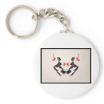 Rorschach Inkblot 3.0 keychains