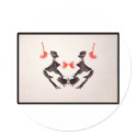 Rorschach Inkblot 3.0 stickers