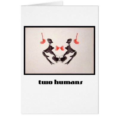 Rorschach Inkblot 3 Cards by djskagnetti