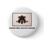 Rorschach Inkblot 4 buttons
