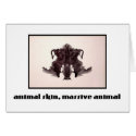 Rorschach Inkblot 4 cards