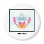 Rorschach Inkblot 8 magnets