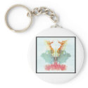 Rorschach Inkblot 9.0 keychains