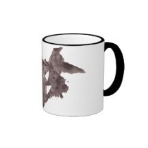 Rorschach  InkBlots Test Plate 1 Mugs