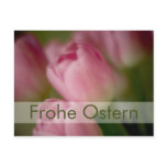 Rosa Tulpen • Oster-Postkarte postcards