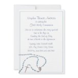Rosary Blue/ Communion
