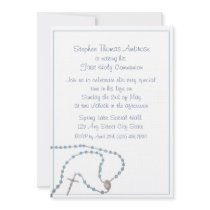 Rosary Blue/ Communion