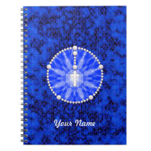 Rosary Dream Catcher Blue Note Book
