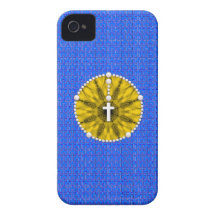 Rosary Dream Catcher Yellow iPhone 4 Cover