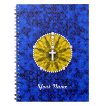 Rosary Dream Catcher Yellow Note Books