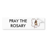 rosary, PRAY THE ROSARY bumper stickers
