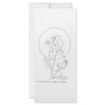 Rose and Bud rack cards