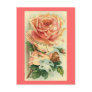 Rose and Butterfly Valentine  (2) Post Card