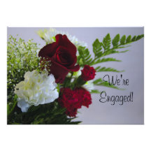 Rose and Carnations-Announcement