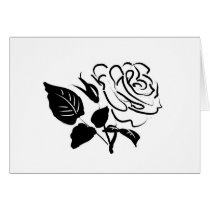 Rose and Leaves Sketch