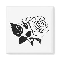 Rose and Leaves Sketch