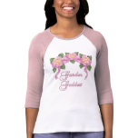 Rose Banner Garden Goddess t-shirts