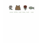 Rose-Bear-Rose-Fish Code Shirt