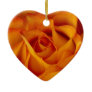 Rose Bloom Heart Ornament