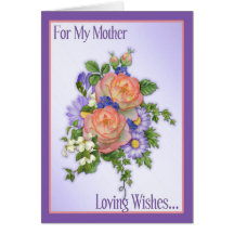 Rose Bouquet Cards