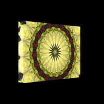 Rose Bouquet Kaleidoscope #30 Wrapped Canvas canvas prints
