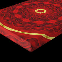 Rose Bouquet Kaleidoscope #37 Wrapped Canvas canvas prints