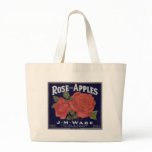 Rose Brand Apples Tote Bag