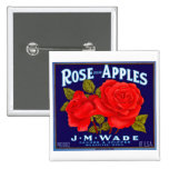 Rose Brand Apples Buttons